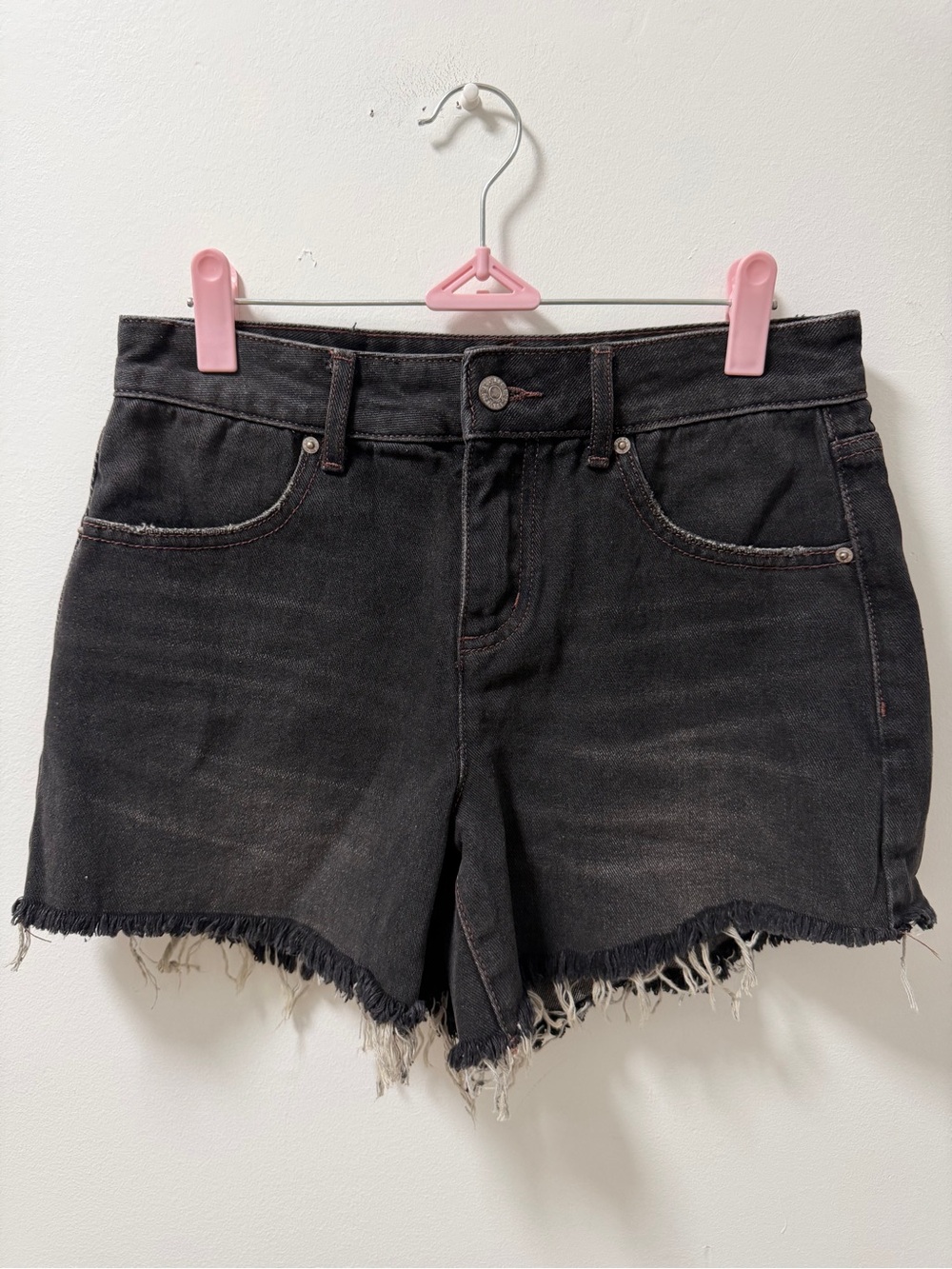 BDG Urban Outfitters A-Line Short Black Denim Shorts